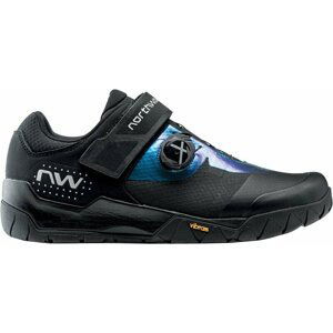 Northwave Overland Plus Shoes Black/Iridescent 40 Pánska cyklistická obuv