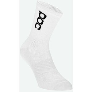 POC Essential Road Lite Sock Hydrogen White L Cyklo ponožky