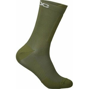 POC Lithe MTB Sock Mid Epidote Green L Cyklo ponožky