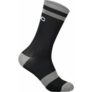 POC Lure MTB Sock Long Uranium Black/Granite Grey L Cyklo ponožky