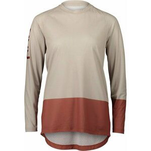 POC MTB Pure Women's LS Jersey Light Sandstone Beige/Himalayan Salt M