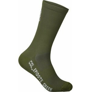 POC Vivify Sock Long Epidote Green M Cyklo ponožky