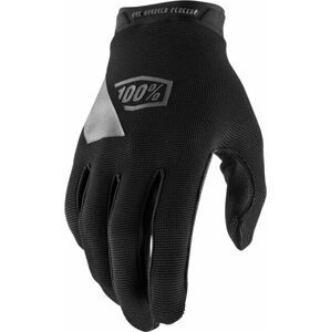 100% Ridecamp Youth Gloves Black S Cyklistické rukavice