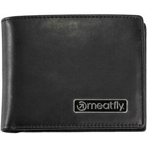 Meatfly Pitfall Leather Wallet Black