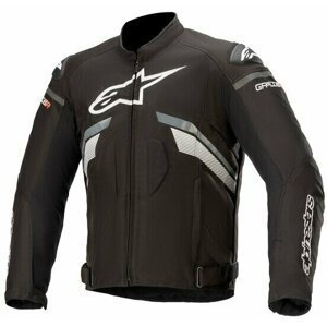 Alpinestars T-GP Plus R V3 Jacket Black/Dark Gray/White M Textilná bunda