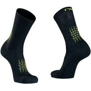 Northwave Fast Winter High Sock Black/Yellow Fluo S