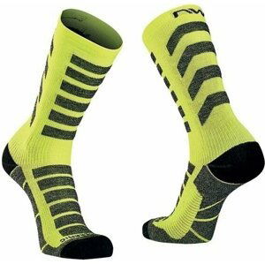 Northwave Husky Ceramic High Sock Yellow Fluo XS