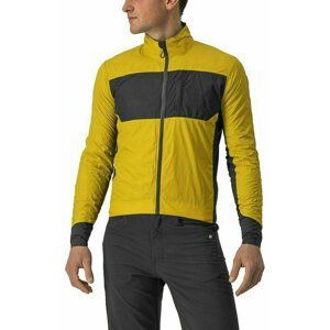 Castelli Unlimited Puffy Jacket Goldenrod/Dark Gray L