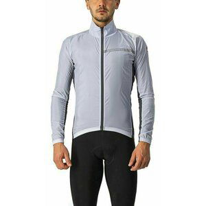 Castelli Squadra Stretch Jacket Silver Gray/Dark Gray XL