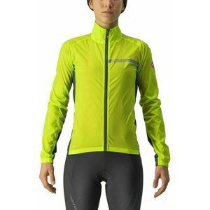 Castelli Squadra Stretch W Jacket Electric Lime/Dark Gray XL