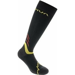 La Sportiva Winter Socks Black/Yellow L Ponožky