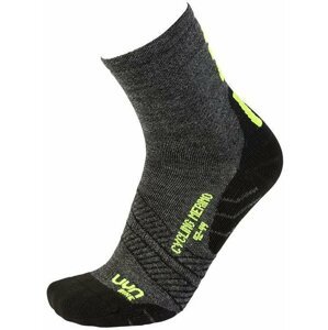 UYN Cycling Merino Anthracite/Fluo Yellow 45/47