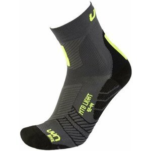 UYN Cycling MTB Anthracite/Fluo Yellow 35/38 Cyklo ponožky
