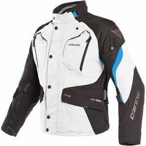 Dainese Dolomiti Gore-Tex Light Gray/Black/Electron Blue 50 Textilná bunda