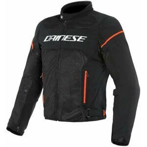 Dainese Air Frame D1 Tex Black/White/Fluo Red 48 Textilná bunda