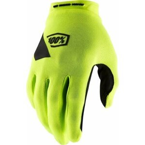 100% RIDECAMP Gloves Fluo Yellow MD