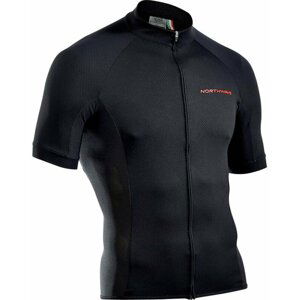 Northwave Force Full Zip Jersey Short Sleeve Black XL