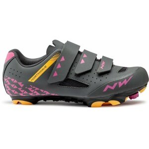 Northwave Womens Origin Shoes Ant/Fuchsia/Orange 40.5