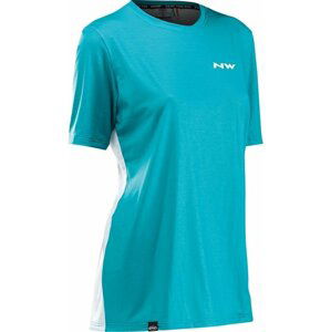 Northwave Womens Xtrail Jersey Short Sleeve Ice/Green L