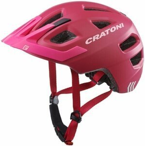 Cratoni Maxster Pro Pink/Rose Matt 51-56-S-M Detská prilba na bicykel