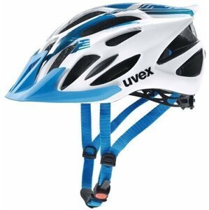 UVEX Flash White/Blue 53-56 Prilba na bicykel
