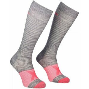 Ortovox Ponožky Tour Compression Long W Grey Blend 35-38
