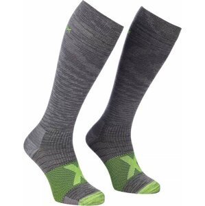 Ortovox Ponožky Tour Compression Long M Grey Blend 39-41