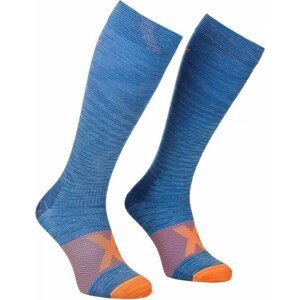 Ortovox Ponožky Tour Compression Long M Safety Blue 39-41