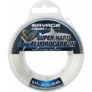 Savage Gear Super Hard Fluorocarbon Číra 0,77 mm 25,70 kg 45 m