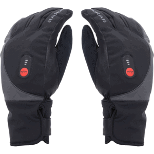 Sealskinz Waterproof Heated Cycle Gloves Black M
