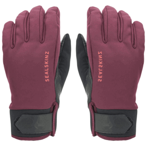 Sealskinz Waterproof All Weather Insulated Glove Red/Black S Cyklistické rukavice