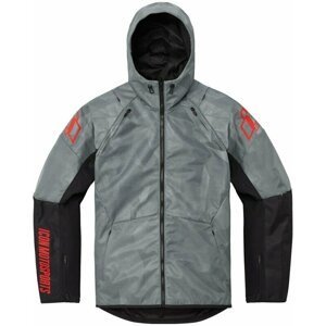 ICON - Motorcycle Gear Airform Battlescar™ Jacket Gray M Textilná bunda
