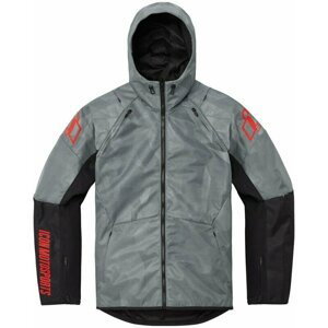ICON - Motorcycle Gear Airform Battlescar™ Jacket Gray 2XL Textilná bunda