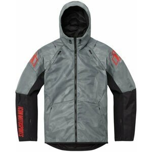 ICON - Motorcycle Gear Airform Battlescar™ Jacket Gray 3XL Textilná bunda