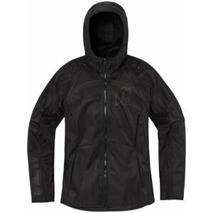 ICON - Motorcycle Gear Airform™ Womens Jacket Black L Textilná bunda