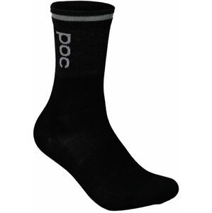 POC Thermal Grey/Uranium Black S Cyklo ponožky