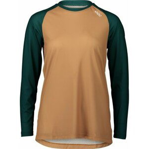 POC MTB Pure LS Jersey Moldanite Green/Aragonite Brown M