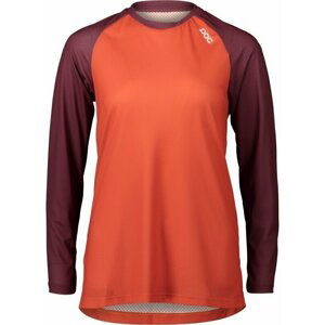POC MTB Pure LS Jersey Propylene Red/Agate Red L