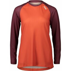 POC MTB Pure LS Jersey Propylene Red/Agate Red M