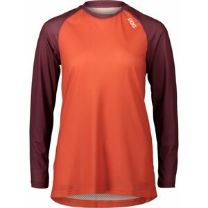 POC MTB Pure LS Jersey Propylene Red/Agate Red XL