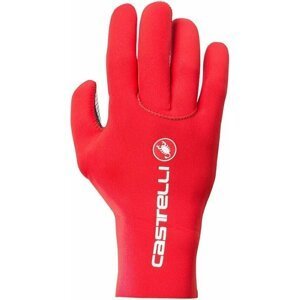 Castelli Diluvio C Red 2XL Cyklistické rukavice