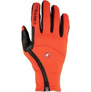 Castelli Mortirolo Glove Fiery Red XL