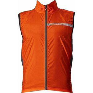 Castelli Squadra Stretch Vest Fiery Red/Dark Gray 3XL