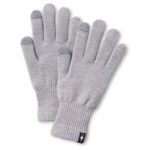 Smartwool LINER GLOVE light gray heather Veľkosť: L rukavice
