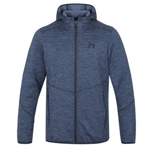 Hannah DAMAR HOODY blue shadow mel Veľkosť: XXL mikina