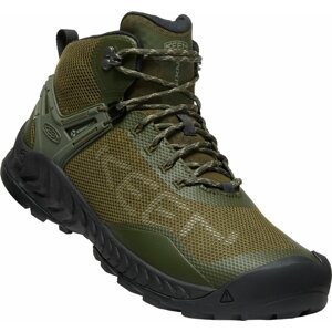 Keen NXIS EVO MID WP MEN forest night/dark olive Veľkosť: 44,5 topánky