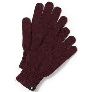 Smartwool LINER GLOVE black cherry heather Veľkosť: L rukavice