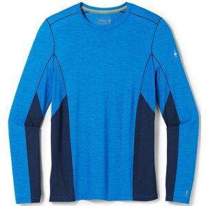 Smartwool MERINO ŠPORT LONG SLEEVE CREW lagúna blue-deep navy Veľkosť: S tričko