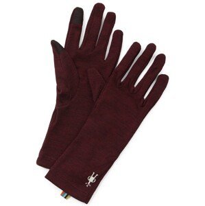 Smartwool THERMAL MERINO GLOVE black cherry heather Veľkosť: L rukavice