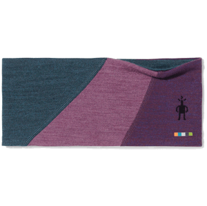 Smartwool THERMAL MERINO COLORBLOCK HEADBAND twilight blue heather čelenka